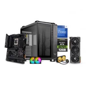 Customised Gaming PC i7-13700KF, TUF Z790 D4 Wi-Fi MB, 16GB DDR4 RAM, TUF RTX 4070Ti