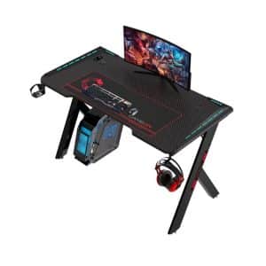Gameon Hawksbill Series RGB Flowing Light Gaming Desk