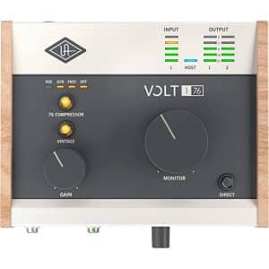 UNIVERSAL AUDIO VOLT 176 PORTABLE 1X2 USB