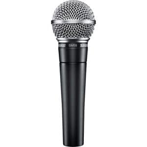 Shure SM58-LCE Cardioid Dynamic Vocal Microphone