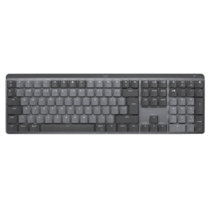 Logitech MX Mechanical Wireless Illuminated Performance Keyboard, Clicky - Graphite