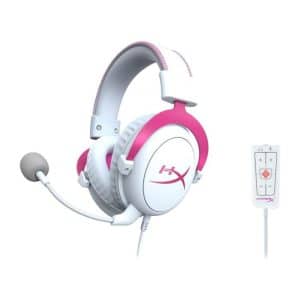 HyperX Cloud II - Gaming Headset - White Pink