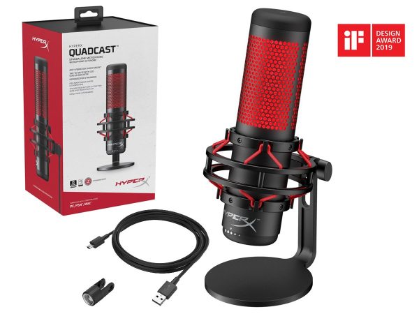 HyperX Quadcast Microphone - AX Store Kuwait
