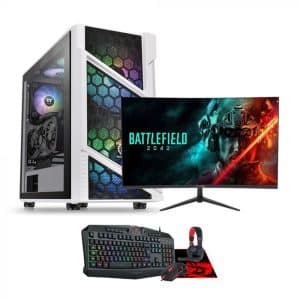 Thermaltake Snow Commander i5-12400 GTX-1650 Super Gaming PC