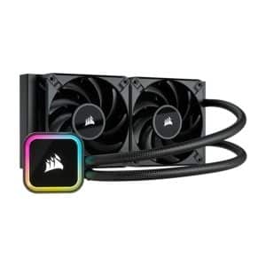 Corsair iCUE H100i RGB ELITE Liquid CPU Cooler - Black