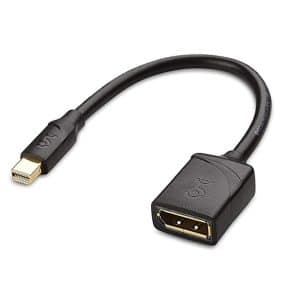 Cable Matters 8K Mini DisplayPort to DisplayPort 1.4 Adapter