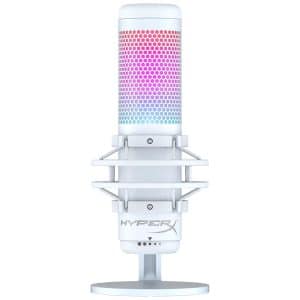 HyperX QuadCast S White - USB Microphone