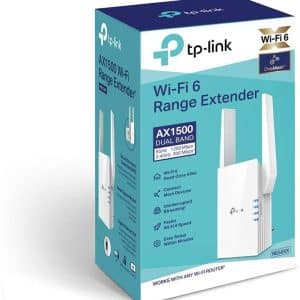 TP-Link RE505X AX1500 Dual Band Wi-Fi 6 Range Extender