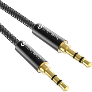 Syncwire Aux Cable 3.5mm Audio Cable –1M- Nylon Braided Aux