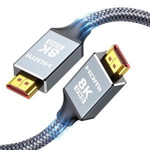 Capshi Ultra HD 48Gbps High Speed HDMI 2.1 8K Cable 2M
