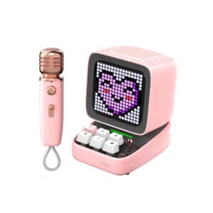 Divoom Ditoo-Mic Retro Pixel Art Portable Bluetooth Speaker With Microphone Karaoke Function