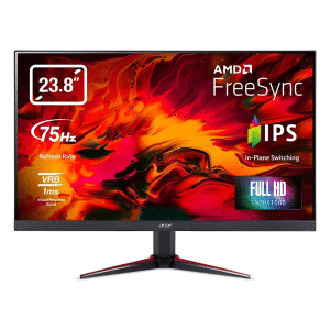 Acer Nitro VGO VG240Y 23.8" FHD IPS 75Hz 1ms AMD Free-Sync Gaming Monitor