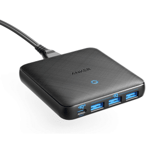 Anker PowerPort Atom III Slim USB C Charger - 65W 4 Port