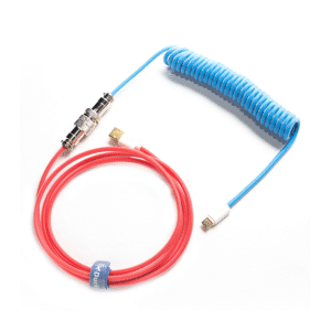 Ducky Premicord USB Type-A to Type-C 1.8m Spiral Cable