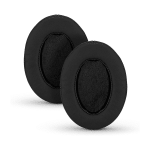 Brainwavz Replacement Earpads Memory Foam Ear Pad Cushions, Black Oval PU