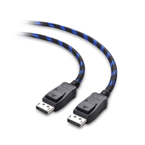 Cable Matters Braided 8K DisplayPort 1.4 Cable with 8K 60Hz, 4K 240Hz, HDR and DSC Support