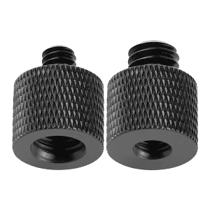 Camera Screw Adapter Thread 1/4" Male to 3/8" Female and 3/8" Male to 1/4" Female Adapter Set