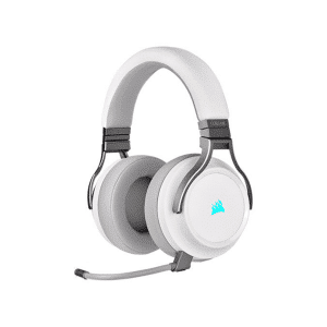 Corsair VIRTUOSO RGB WIRELESS High-Fidelity Gaming Headset — White