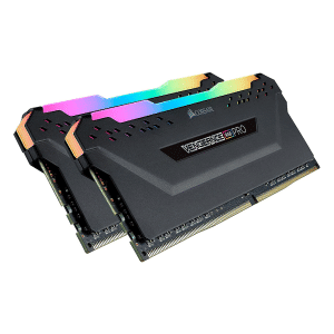 Corsair VENGEANCE RGB PRO 32GB (2x16GB) DDR4 DRAM 3600MHz C18 Memory Kit Black