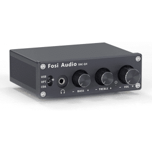 Fosi Audio Q4 - Mini Gaming Stereo DAC & Headphone Amplifier