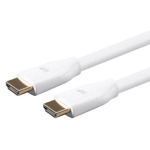 Monoprice 4K Certified Premium High Speed HDMI Cable 3M - White