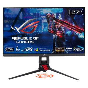 ASUS ROG Strix XG279Q 27” HDR Gaming Monitor, 1440P, Fast IPS, 170Hz, 1ms