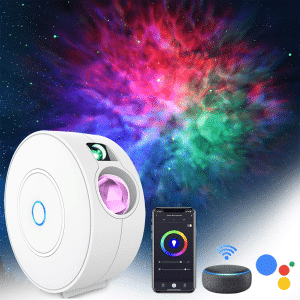 LED Alexa Night Light Projector, ZOTO 3D Nebula Star Sky Projector