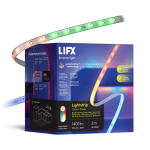 LIFX Lightstrip 2 m, Wi-Fi Smart LED Light Strip, Full Color Zones