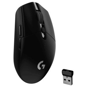 Logitech G305 Lightspeed Wireless Gaming Mouse, Hero 12K Sensor