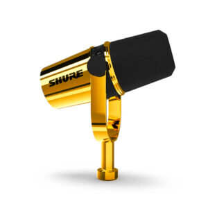 Shure MV7 GOLD Plated Edition USB/XLR Dynamic Microphone