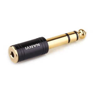 NANYI Headphone Adapter 6.35mm Jack Stereo Socket to 3.5mm