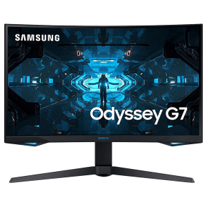 Samsung - Odyssey G7 32"  QLED Curved Gaming Monitor