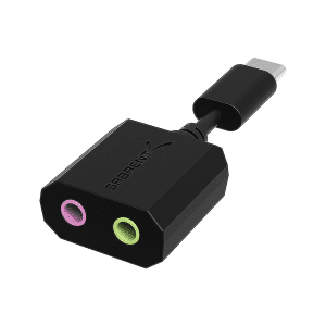 Sabrent USB Type-C External Stereo Sound Adapter