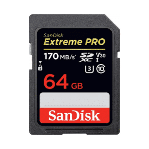 SanDisk Extreme PRO 64GB SDXC Memory Card up to 170MB/s