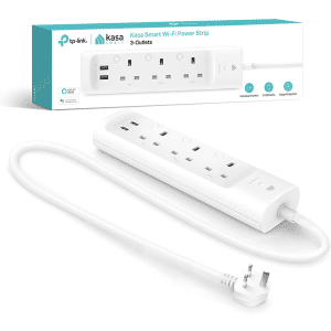 TP-Link Kasa WiFi Power Strip 3 outlets with 2 USB Ports, Works with Alexa