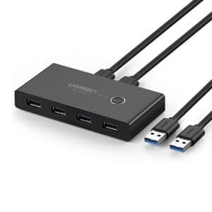 UGREEN USB 3.0 Switch, 2 In 4 Output USB 3.0