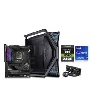 Gaming PC i9-13900K, Rog Maximus Z790 Hero, 32GB DDR5 (7600) RAM, 2TB NVMe Gen-4, Rog Strix RTX 4090, ROG Thor PLATINUM 1200W, Asus ROG Strix LC II 360 Liquid-Cooler, Asus ROG Hyperion GR701 Gaming Case