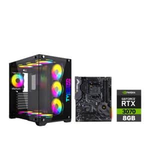 Gaming PC RYZEN 7-5800X, ASUS X570 MB, 16GB Ram, 1TB NVME, RTX 3070