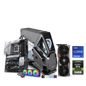 Gaming PC i9-13900KF, Asus Z790-P, Corsair 32GB (5600) Ram, 1TB Nvme GEN-4, XPG S70 Blade 2TB Nvme GEN-4, MSI RTX 4090, L360 Liquid Cooler, Lian-Li Strimmer