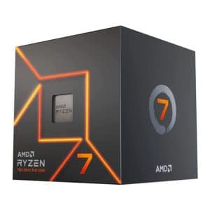 AMD Ryzen 7 7700 8 Cores AM5 Gaming Processor With Wraith Prism Cooler