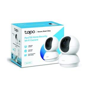 TP-Link Tapo C200 Pan/Tilt Smart Security Camera, Indoor CCTV, 360°