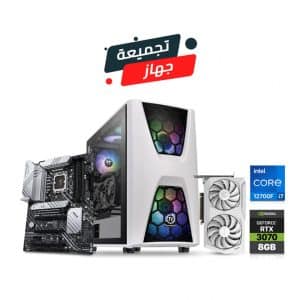 Gaming PC i7-12700F, ASUS Z690-P WIFI D4, 16GB RAM (3600), 1TB NVME, ZOTAC RTX 3070 White Edition, Air Cooler, Thermaltake Commander C34 Case, Win 10 Pro