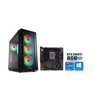 SHARKOON TG6M RGB Gaming PC i7-12700 - RTX 3060Ti