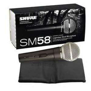 Shure SM58 SE-X Cardioid Dynamic Vocal Microphone