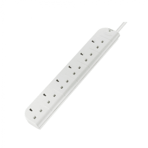Belkin SurgeStrip™ Surge Protector Extension 6-Socket 1M White