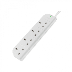 Belkin SurgeStrip™ Surge Protector Extension 4-Socket 1M White