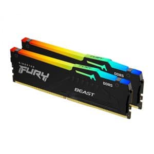 Kingston Fury Beast RGB 32GB (2x16GB) DDR5 5600MT/s CL40 Memory Kit