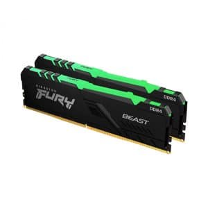 Kingston Fury Beast RGB 64GB (2x32GB) DDR4 3200MT/s CL16 Memory Kit