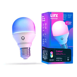 LIFX Color A60 1000 Lumen’s Billions 
 of Colors and Whites, Wi-Fi Smart LED Light Bulb