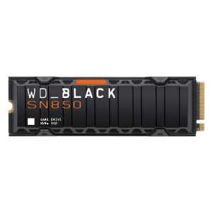WD BLACK SN850 NVMe M.2 SSD PCI-E 4.0 with Heatsink